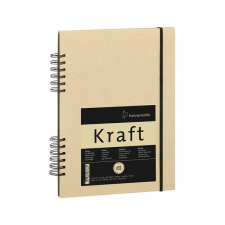 Hahnemühle Kraft Book rajz- és vázlatfüzet, 120 g, 160 oldal - A5 füzet