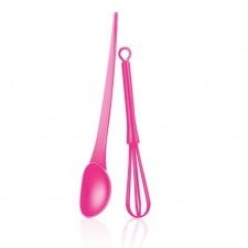 Hair Care Mixer hajfesték keverő és mérő, pink fodrászkellék