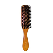 Hair Force keskeny fa vaddisznósörte hajkefe 2521039 fésű
