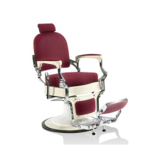  Hair Mustang Barberszék - VÖRÖS szépségápolási bútor