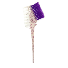 Hair Power lila csillámos fésűs hajfestő ecset hajfesték, színező