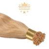 HairExtensionShop Prémium I-TIP Póthaj Világosszőke Mikrogyűrűs Hajhosszabbításhoz 70cm (Szín #24)