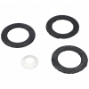 Hajdu Tömítés (fekete, csomagolt = 3 fekete tömítés + 1 fehér csúszógyűrű) HAJDU 303 keverőtárcsás mosógép 10csomag