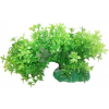  Hajlítható szárű zöld műnövény kicsi levelekkel (15 cm)