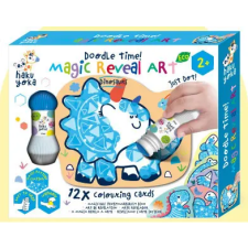 Haku Yoka Varázslatos képek kreatív készlet maroknyomdával, Dinoszauruszok Haku Yoka kreatív és készségfejlesztő