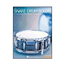 HAL LEONARD 40 Intermediate Snare Drum Solos for Concert Performance művészet