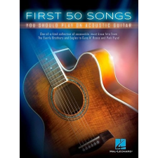 HAL LEONARD First 50 Songs You Should Play On Acoustic Guitar művészet