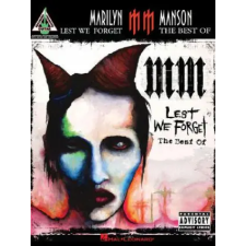 HAL LEONARD Marilyn Manson - Lest We Forget: The Best of | Marilyn Manson egyéb könyv