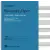HAL LEONARD Wide Staff Wirebound Manuscript Paper (Aqua Cover) | Hal Leonard Corp