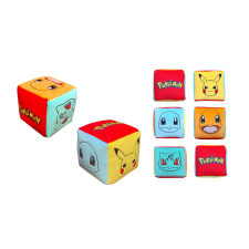 Halantex Pokémon Arcok kocka Díszpárna 25 x 25 x 25 cm lakástextília
