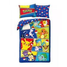 Halantex Pokémon: Pokemonok ágynemű garnitúra – 140 x 200 cm, pamut lakástextília