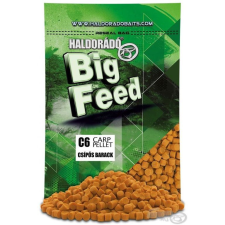  HALDORÁDÓ Big Feed - C6 Pellet - Csípős Barack 700 g bojli, aroma