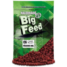  Haldorádó Big Feed - C6 Pellet - Fűszeres Hal 700g bojli, aroma