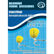  Haldorádó csalitüske horogbeakasztó füllel 10mm 12db horgászkiegészítő