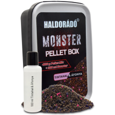 Haldorádó MONSTER Pellet Box - Tintahal & Áfonya bojli, aroma