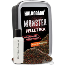 HALDORÁDÓ MONSTER Pellet Box - Vajsav & Tengeri rák 400g+100ml bojli, aroma