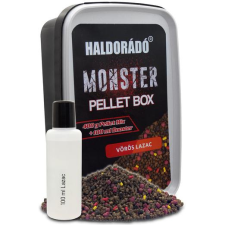  Haldorádó MONSTER Pellet Box - Vörös Lazac 400g bojli, aroma