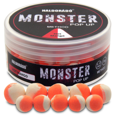 Haldorádó MONSTER Pop Up Method 9, 11 mm - Hot Mangó bojli, aroma
