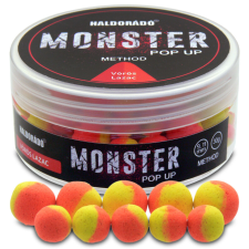 Haldorádó MONSTER Pop Up Method 9, 11 mm - Vörös Lazac bojli, aroma