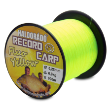Haldorádó Record Carp Fluo Yellow 0,22 mm / 900 m / 5,8 kg horgászzsinór