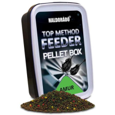  Haldorádó Top Method Feeder Pellet Box - AMUR 400g bojli, aroma