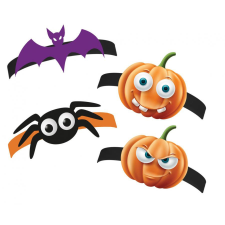 Halloween Boo fejpánt 4 db-os jelmez