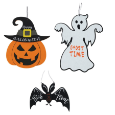  Halloween dísz akasztós filc 30cm dekorációs kellék