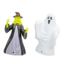  Halloween figura hanggal, LED-es műa M15cm dekorációs kellék