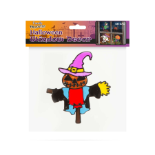  Halloween-i ablakdekor - madárijesztő tök party kellék