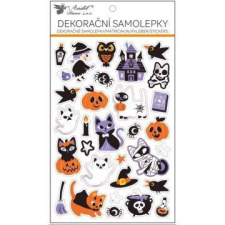 Halloween-i matrica cica mintákkal - 15 x 25 cm matrica