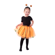 halloween jelmez tüllszoknyával és fejpánttal lányoknak jelmez
