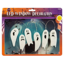  Halloween LED ablekdekor kétféle party kellék