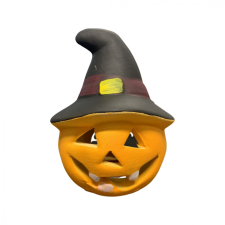  Halloween mécsestartó tök - kalapos mécsestartó