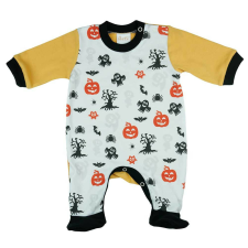 Halloween mintás hosszú ujjú baba rugdalózó rugdalózó