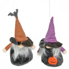  Halloween orrszakáll akasztós 15cm dekorációs kellék