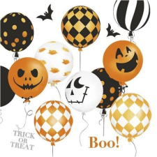 Halloween Scary Balloons szalvéta - 20 darabos papírárú, csomagoló és tárolóeszköz