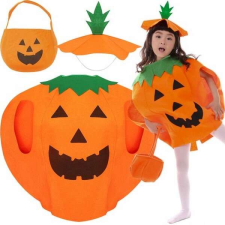 HALLOWEEN TÖK jelmez, köpeny fejdísz cukorkagyűjtővel jelmez