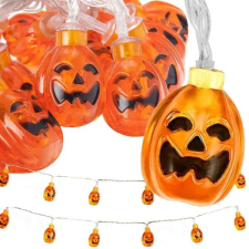 Halloween tök led füzér 200cm dekoráció dekoráció
