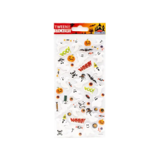  Halloween Tweeny dekor matrica 9x17,5cm, többféle party kellék