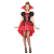 Halloween Vámpír Glamorous felnőtt jelmez S