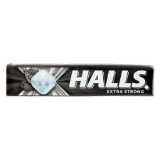 Halls extra erős mentol-eukaliptuszízű töltetlen keménycukorka 33,5 g csokoládé és édesség