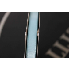  Halványkék szatén szalag 1cm 50m szalag, masni