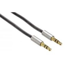 Hama 00080869 audio kábel 2 M 3.5mm Ezüst kábel és adapter