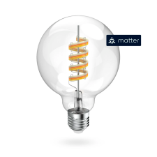 Hama 00176644 LED Okos izzó 4.9W 470lm 6500K E27 - Színes (00176644) izzó
