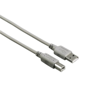 Hama 00200900 usb kábel a-b1,5m25/cs kábel és adapter