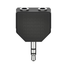 Hama 00205191 csatlakozó átlakító 3.5mm 2 x 3.5mm Fekete (hama205191) kábel és adapter