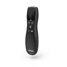Hama 139918 Green-Light Multimédia Wireless Prezenter - Fekete egér