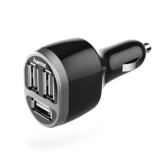 Hama 173603 autós töltő tripla USB 5,2A (hama173603) mobiltelefon kellék
