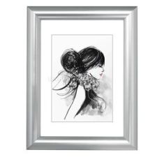 Hama 175622 "SOFIA" 10x15 cm ezüst múanyag keret (HAMA_175622) dekorációs kellék