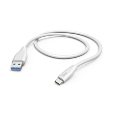 Hama 201596 USB-A - USB-C kábel 1.5m fehér kábel és adapter